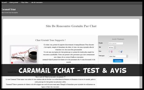 application rencontre sans inscription|Caramail